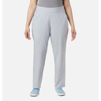 Columbia Ženske Hlače - PFG Slack Water Woven Plus Size Sive | KZUV-69085